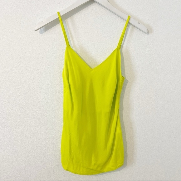 AG Adriano Goldschmied Scarlet Cami Neon Green Size XS - Picture 1 of 6